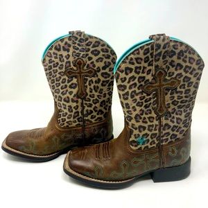 Ariat Girl Boots - worn once! Size 11.